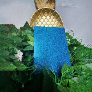 Blue Glitter (Frozen) Acrylic Sheet - JP001